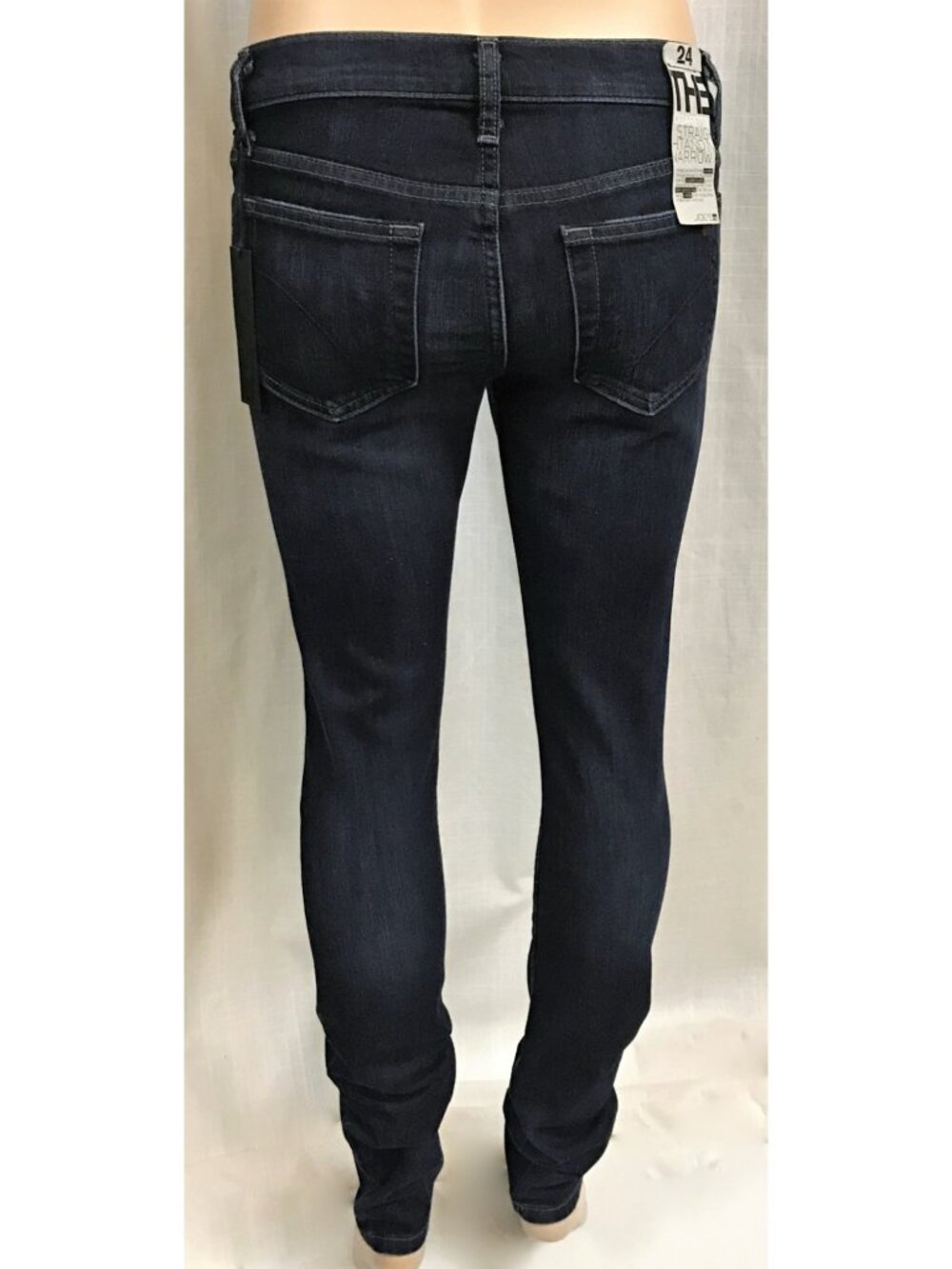 Joe’s Jeans The Cigarette Malia Low Rise Slim Straight Jeans Dark Wash 24 NWT - Picture 4 of 14